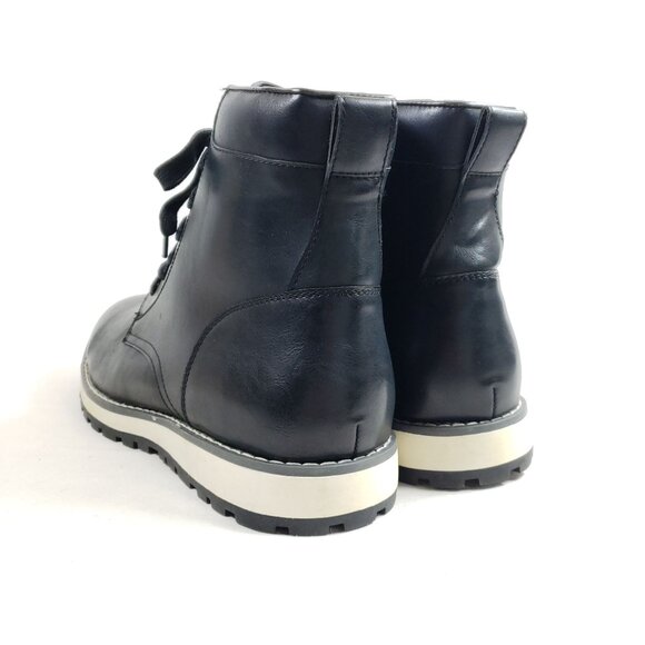 Alfani Mens Size 13 Andres Memory Foam Black Lace-Up Fashion Ankle Boots - Picture 5 of 9